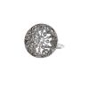 Vintage 1980's ring in platinium and diamonds - 00pp thumbnail