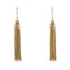 Vintage end of the 19th Century pendants earrings in 14 carats yellow gold and 9 carats yellow gold - 00pp thumbnail