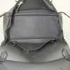 Hermes Jypsiere shoulder bag in anthracite grey togo leather - Detail D2 thumbnail