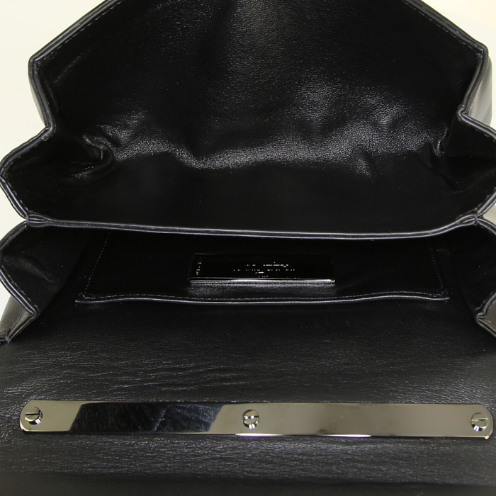 Borsa a tracolla Valentino Garavani  Vavavoom in pelle nera - Detail D3