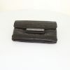 Chanel Choco bar handbag in black quilted leather - Detail D5 thumbnail