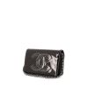 Borsa a tracolla Chanel Wallet on Chain in pelle verniciata nera - 00pp thumbnail