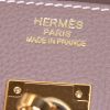 Sac à main Hermes Birkin 35 cm en cuir togo gris-tourterelle - Detail D3 thumbnail