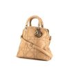 Dior Granville handbag in beige leather - 00pp thumbnail