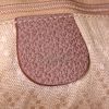 Mochila Gucci Bamboo en ante marrón y cuero marrón - Detail D3 thumbnail