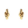 Paire de clips d'oreilles époque années 90 Tiffany & Co en or jaune - 00pp thumbnail