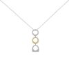 Fred Success necklace in white gold,  yellow gold and diamond - 00pp thumbnail