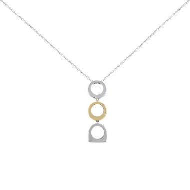 Collier Fred Success en or blanc,  or jaune et diamant