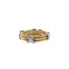 Bague Tiffany & Co Jean Schlumberger moyen modèle en or jaune,  platine et diamants - 00pp thumbnail