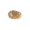 Chaumet 1990's ring in yellow gold and diamonds - 00pp thumbnail