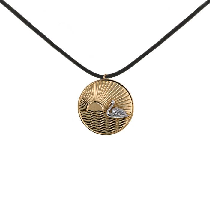 Pendentif Vintage Années 50 En Métal - Provenance Atelier Bijouterie - Occasion