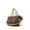 Tod's handbag in brown and taupe leather - 00pp thumbnail