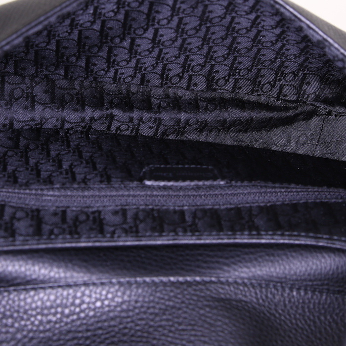 Dior Street Chic handbag in black leather - Detail D2