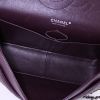 Chanel Timeless jumbo handbag in purple quilted leather - Detail D3 thumbnail