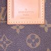 Valise Louis Vuitton Satellite en toile monogram marron et cuir naturel - Detail D3 thumbnail