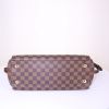 Louis Vuitton Greenwich handbag in ebene damier canvas and brown leather - Detail D5 thumbnail