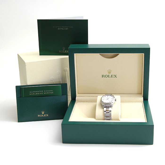 Orologio Rolex Datejust Lady in acciaio e oro bianco Ref :  178274 Circa  2018 - Detail D2