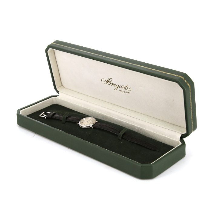 Montre Breguet Classic en or blanc 18k Ref : 3139C Vers 1990 - Detail D2
