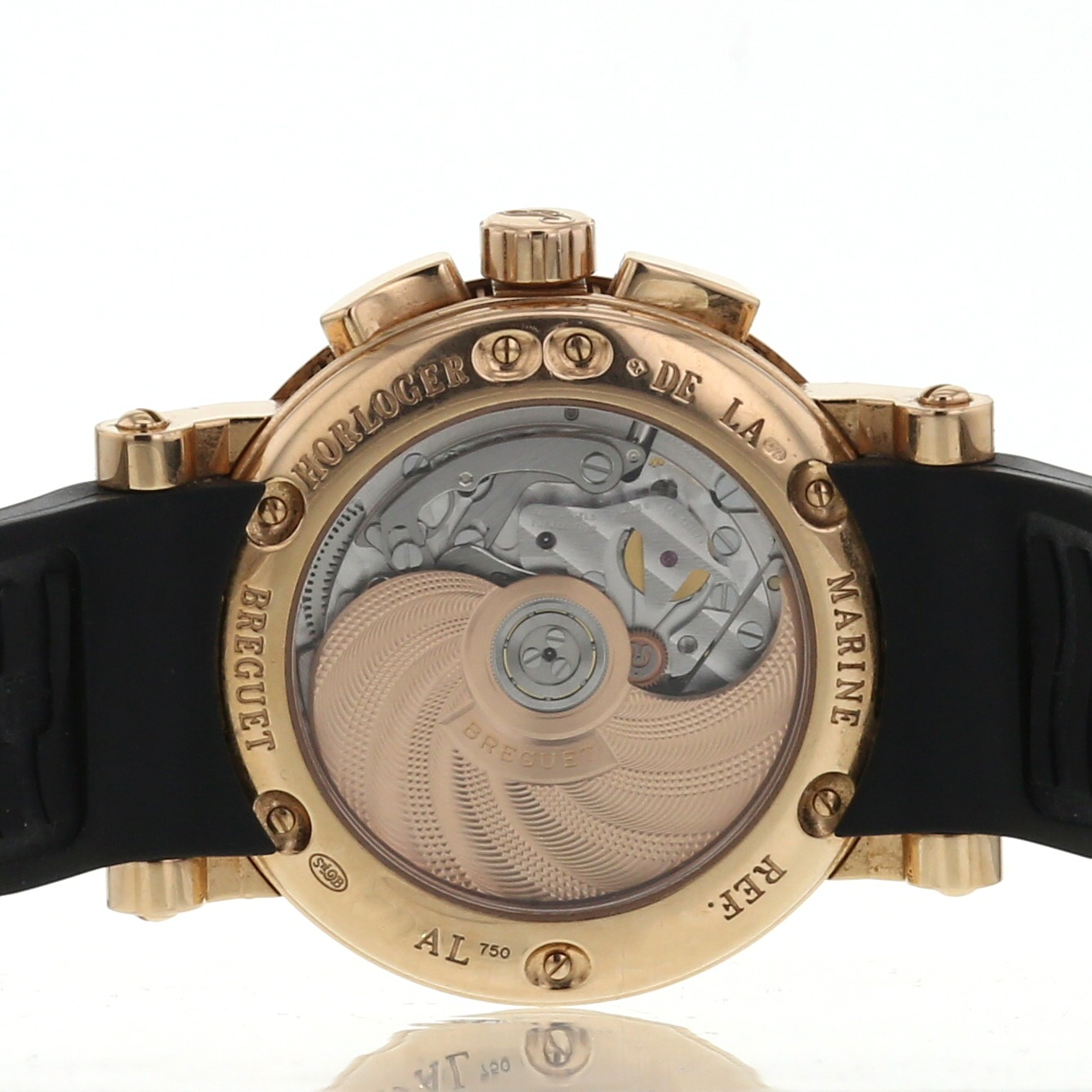 Montre Breguet Marine en or rose Ref :  5827 Vers  2010