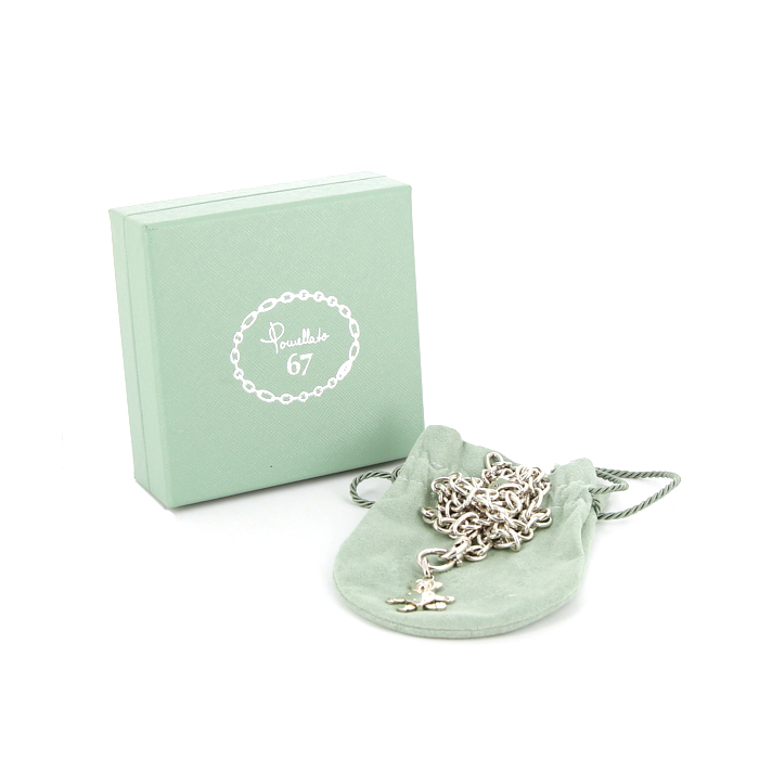 Pomellato Pomellato 67 long necklace in silver - Detail D2