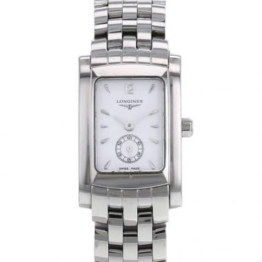 Reloj Longines Elegance-Dolcevita de acero Ref :  L5155 Circa  2009