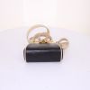 Dior mini handbag in black and beige leather - Detail D5 thumbnail