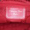 Bolso de mano Dior Lady Dior modelo mediano en lona negra - Detail D3 thumbnail