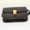 Celine Classic Box handbag in brown box leather - Detail D4 thumbnail