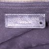 Saint Laurent Muse Medium handbag in black patent leather and black suede - Detail D3 thumbnail