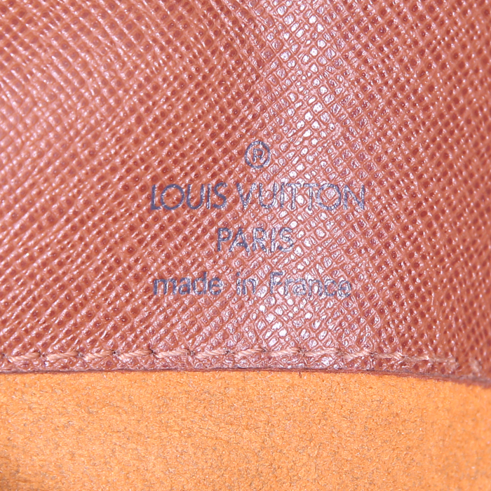 Borsa a tracolla Louis Vuitton Musette Salsa in tela monogram e pelle naturale - Detail D3