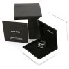 Anello flessibile Chanel Ultra modello grande in oro bianco,  ceramica nera e diamanti - Detail D2 thumbnail