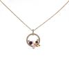 Chaumet Attrape Moi Si Tu M'Aimes necklace in pink gold,  diamonds and ornamental stones - 00pp thumbnail