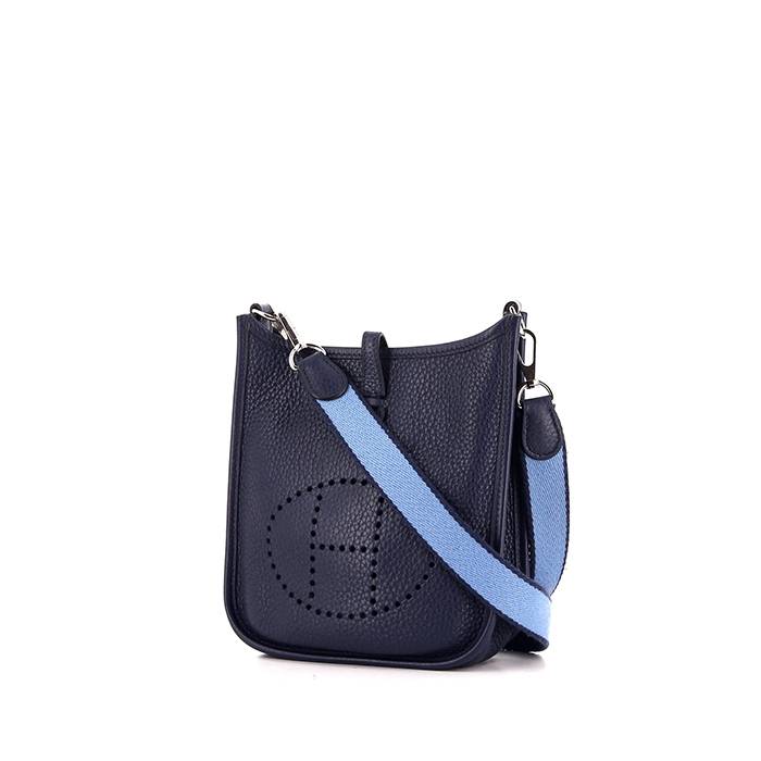 Hermès Courchevel Evelyne I 33 - Blue Crossbody Bags, Handbags - HER559594
