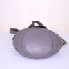 Balenciaga Pompon handbag in grey leather - Detail D5 thumbnail