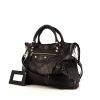 Balenciaga Velo shoulder bag in black leather - 00pp thumbnail