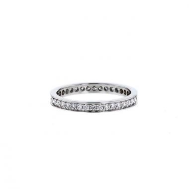 Sortija Cartier Ballerine en platino y diamantes