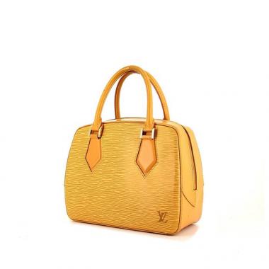 Bolso de mano Louis Vuitton Pont Neuf en cuero Epi amarillo