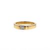 Cartier Tank small model ring in yellow gold and diamond - 00pp thumbnail