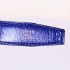Hermès Ceinture small model belt in gold, white, blue and red leather - Detail D3 thumbnail