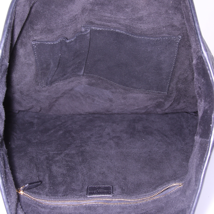 Borsa Dior Dior Soft modello grande in pelle nera cannage - Detail D2