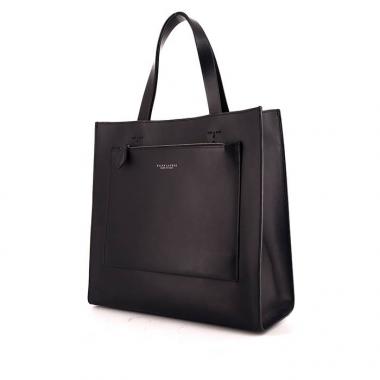 Shopping bag Ralph Lauren in pelle nera