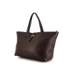 Salvatore Ferragamo shopping bag in brown leather - 00pp thumbnail