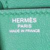 Borsa Hermes Birkin 25 cm in pelle Swift verde Bamboo - Detail D3 thumbnail