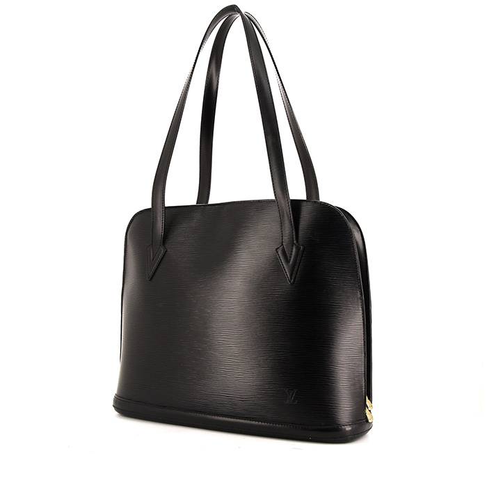 Louis Vuitton Black Epi Leather Lussac Tote Bag Louis Vuitton