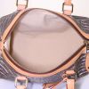 Louis Vuitton Speedy Editions Limitées handbag in brown and gold monogram canvas and natural leather - Detail D3 thumbnail