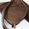 Gucci Jackie handbag in brown leather and brown suede - Detail D2 thumbnail