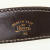 Bolso de mano Gucci Jackie en cuero marrón y ante marrón - Detail D3 thumbnail