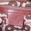 Gucci Bamboo Indy Hobo bag worn on the shoulder or carried in the hand in brown grained leather and bamboo - Detail D3 thumbnail