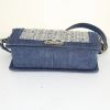 Chanel shoulder bag in blue quilted tweed and blue denim canvas - Detail D5 thumbnail