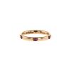 Pomellato Lucciole ring in pink gold and ruby - 00pp thumbnail